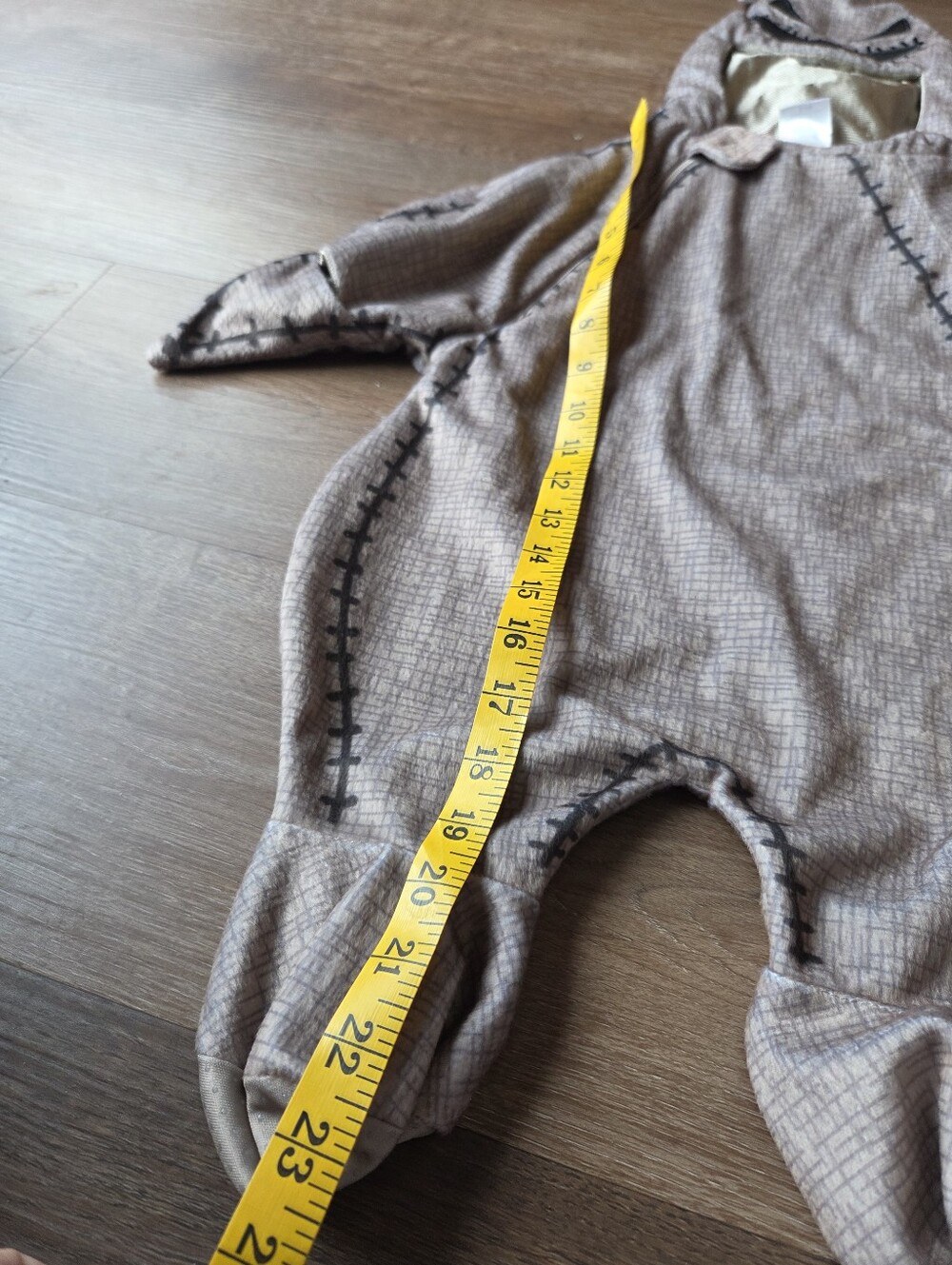Oogie Boogie Baby Halloween Costume Nightmare Before Christmas size 0-6M - Picture 7 of 10